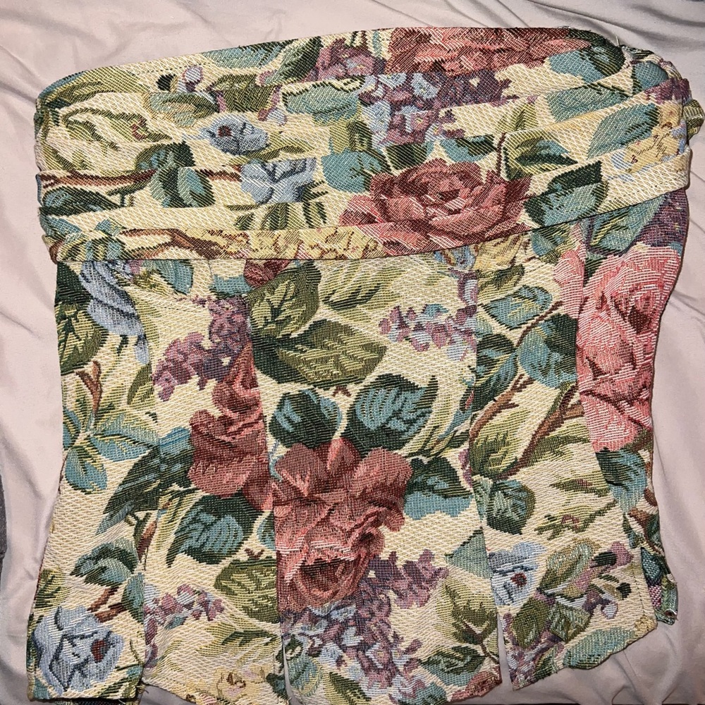PLT Floral Corset Top